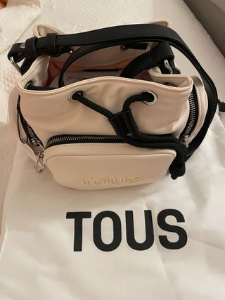 Mala Tous bege com etiqueta e dust bag