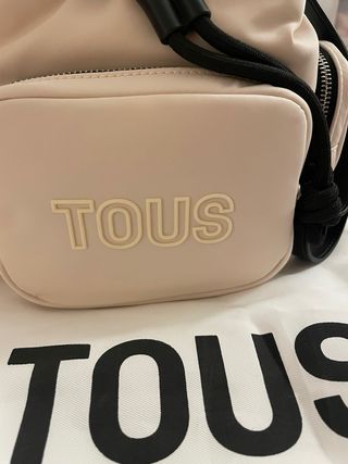 Mala Tous bege com etiqueta e dust bag