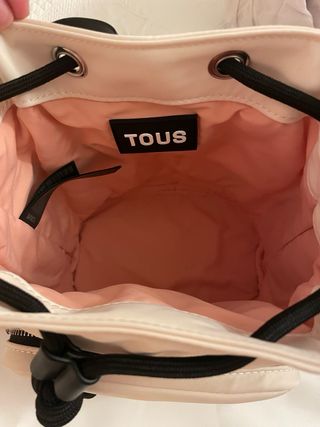 Mala Tous bege com etiqueta e dust bag