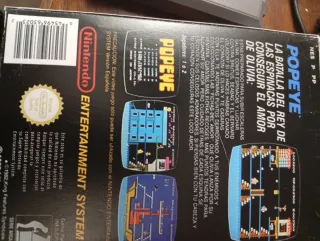 Nintendo NES + Juego Popeye