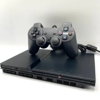 Sony PS2 Slim + Mando + Juego