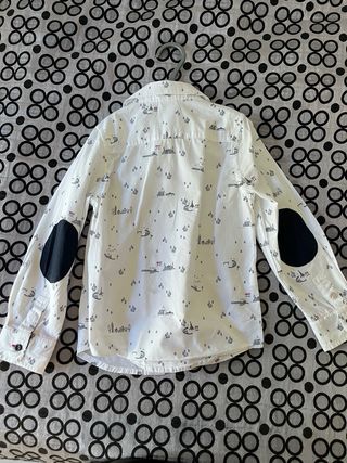 Camisa Boboli blanca talla 110