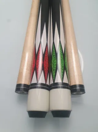 2 Tacos de BILLAR DIAMOND GREEN Y RED NUEVOS