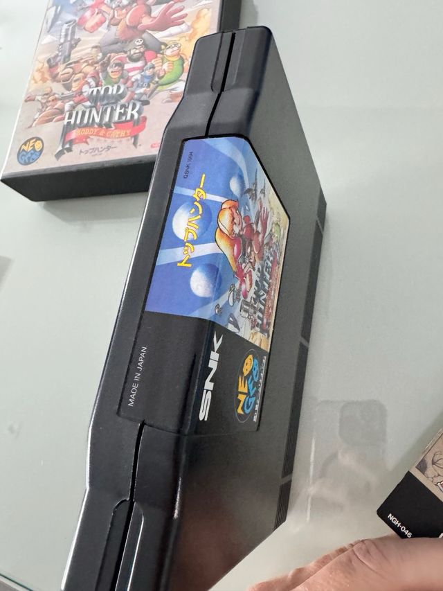 Top Hunter Roddy & Cathy SNK Neo Geo AES NG Jap