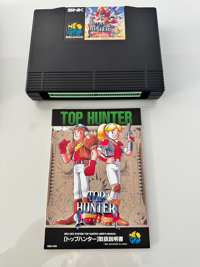 Top Hunter Roddy & Cathy SNK Neo Geo AES NG Jap