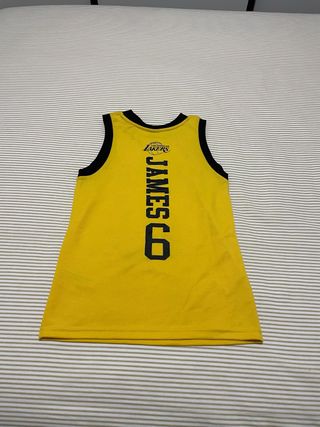 Camiseta Los Angeles Lakers James 6 de niño