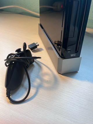 Consola Wii Negra + Mandos