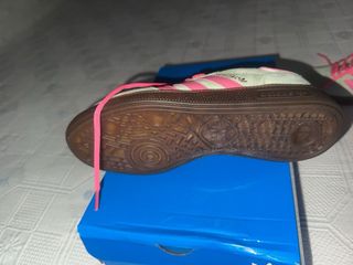 Zapatillas Adidas Handball Spezial Verde/Rosa