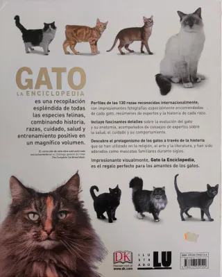 Gato. La enciclopedia (Spanish Edition)