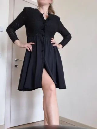 Abito nero vintage Taglia M