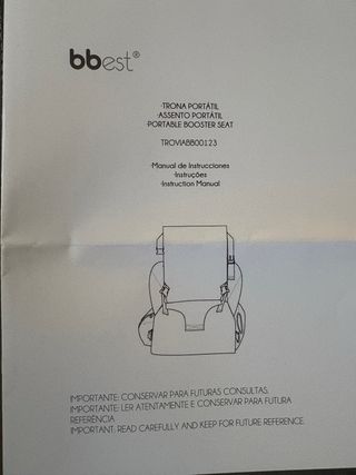 Trona de viaje bbest Lux Jirafa