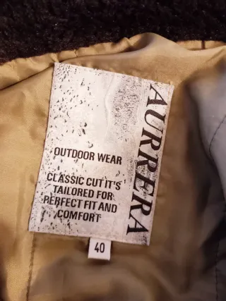 Gabardina AURRERA Talla 40