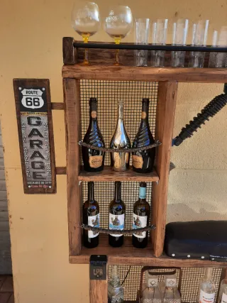 Mueble Bar Industrial moto Peugeot