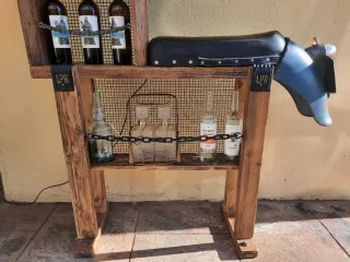 Mueble Bar Industrial moto Peugeot