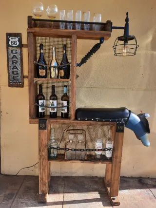 Mueble Bar Industrial moto Peugeot