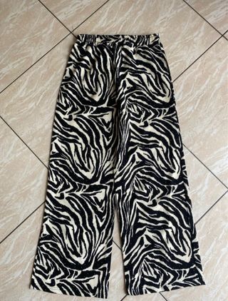Pantaloni tuta donna zebrati