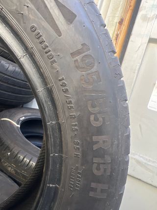 Neumático usado 195/55 R15 85H segunda mano