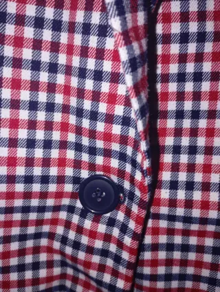 Chaqueta cuadros Stradivarius Talla XS