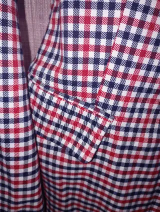 Chaqueta cuadros Stradivarius Talla XS