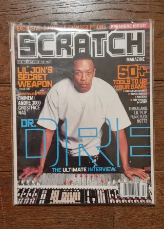 Revista Dr. Dre SCRATCH 1a Edición IMPECABLE!!!