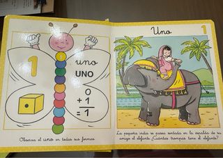 Libros infantiles números y letras