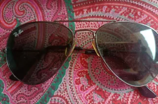 Gafas Ray-Ban Aviator Hombre negro y verde