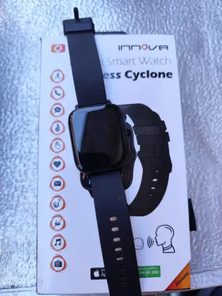 Smartwatch Innova Cyclone Negro