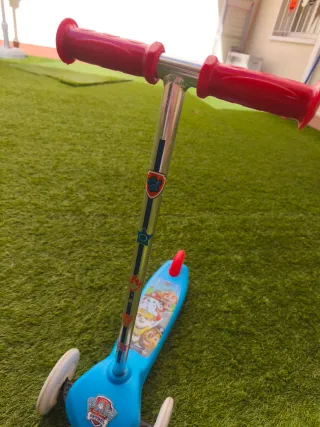 Patín 3 Ruedas Paw Patrol Azul