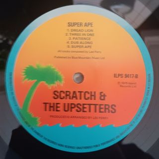 The Upsetters | Super Ape | UK Island Dub Reggae
