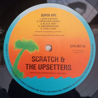 The Upsetters | Super Ape | UK Island Dub Reggae
