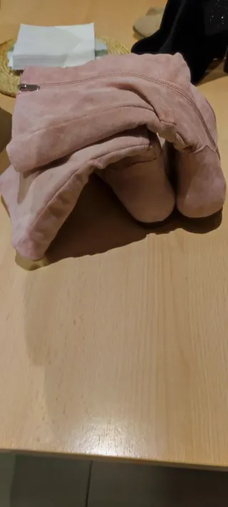 Zapatos rosas planos