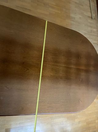 Mesa comedor extensible madera