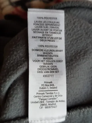 Pijama Pingüinos Talla S