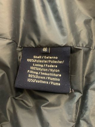 Piumino uomo Domenico Tagliente taglia 46