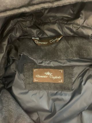 Piumino uomo Domenico Tagliente taglia 46