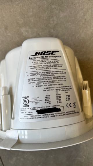 Pack 6 Altavoces Bose FreeSpace DS 16F