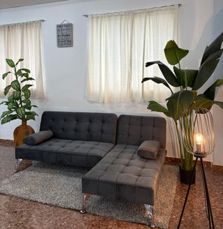 Sofá cama chaiselongue reversible moderno