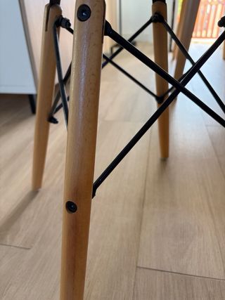 Sillas estilo nórdico Sklum (4 unidades)