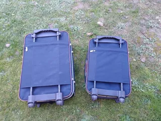 2 Maletas Azul Marino y Marrón