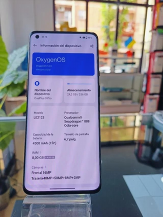 OnePlus 9 Pro 5G 256GB Negro 8GB RAM