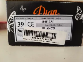 Zapatos Sanitarios Blancos con Velcro