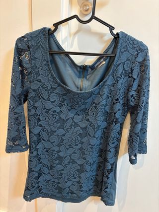 Camisetas Bershka encaje Talla M