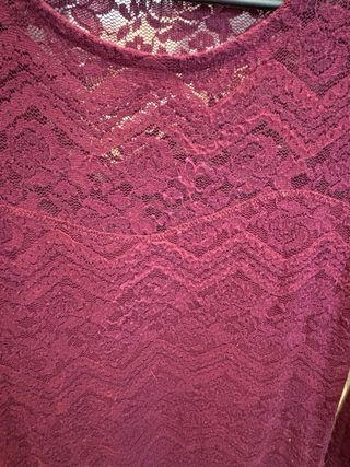 Camisetas Bershka encaje Talla M