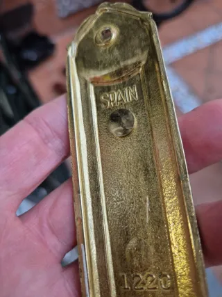 Lote tiradores pomos dorados clásicos vintage