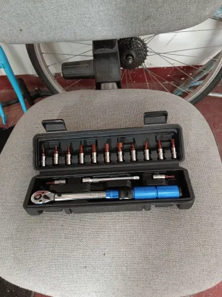 Llave dinamométrica 2-4 Nm