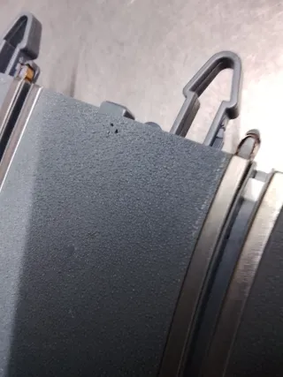 Scalextric 8 curvas 4 rectas pista Powerline gris