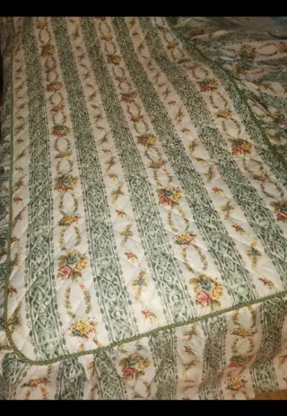 Copriletto singolo floreale