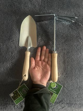 Set herramientas jardín: pala y azada