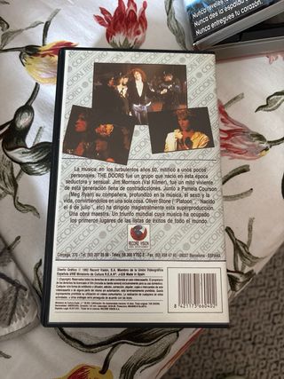 Película VHS The Doors Oliver Stone