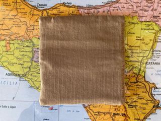 Porta tabacco beige/marrone